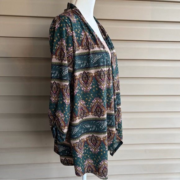 •Naif• Layered Look Knit Blouse - Size XL - Picture 6 of 8